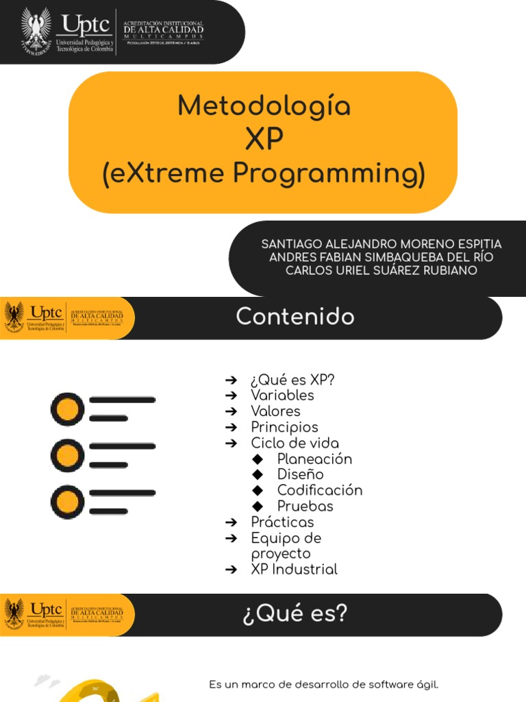 Metodología XP | PDF | Software | Gestión de tecnología de la información