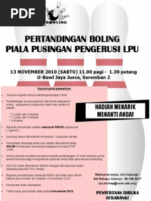Pertandingan Boling Pertandingan Boling Pertandingan Boling Pertandingan Boling Piala Pusingan Pengerusi Lpu Piala Pusingan Pengerusi Lpu Piala Pusingan Pengerusi Lpu Piala Pusingan Pengerusi Lpu