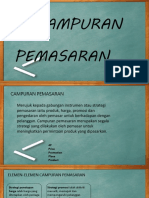 CAMPURAN           PEMASARAN