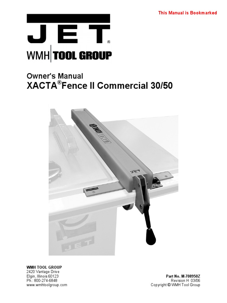Xacta Fence II Commercial 30/50: Owner's Manual | PDF | Screw | Nut ...