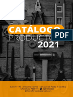 CATÁLOGO PRODUCTOS 2021