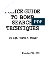 24997897 Police Guide to Bomb Search Techniques Frank a Moyer