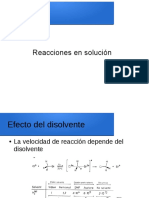 7) Reacciones en Solucion