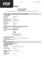 Rust Remover Safety Data Sheet | PDF | Toxicity | Dangerous Goods