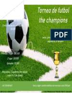 Afiche Futbol