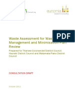 Joint Waste Assessment - Consultation Draft October 2011
