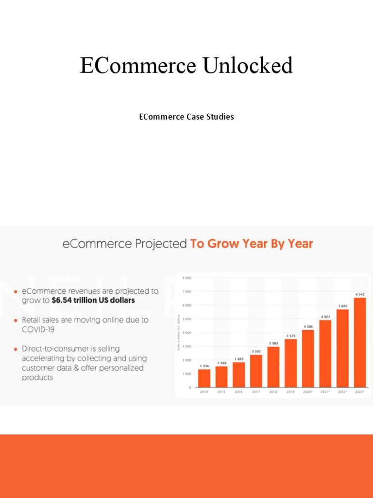 Week 4.3 ECommerce Case Study | PDF | Technology & Engineering