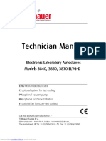 Technician Manual: Electronic Laboratory Autoclaves Models 3840, 3850, 3870 ELVG-D