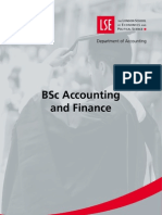 BSC Accounting and Finance: Pie Chart Showing Breakdown by Country Yet To Place