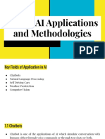  AI Applications and Methodologies