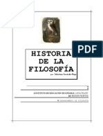Historia Dela Filosofía. Fray Salustiano Fernandez