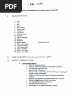 Care Plan Format MSN