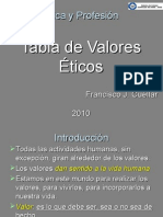 TabladeValores 2011