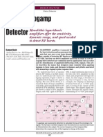 Design A Logamp RF Pulse Detector