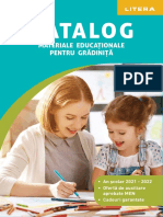 Catalog - Gradinita, Editura Litera