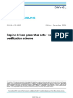 Class Guideline: Engine Driven Generator Sets - Voluntary Verification Scheme