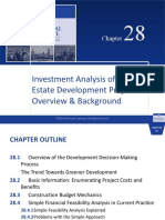 Investment Analysis of Real Estate Development Projects: Overview & Background
