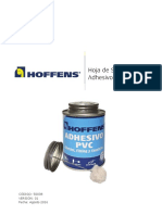 Hoja Seguridad PVC Tradicional Hoffens (Hs-Pu-08)