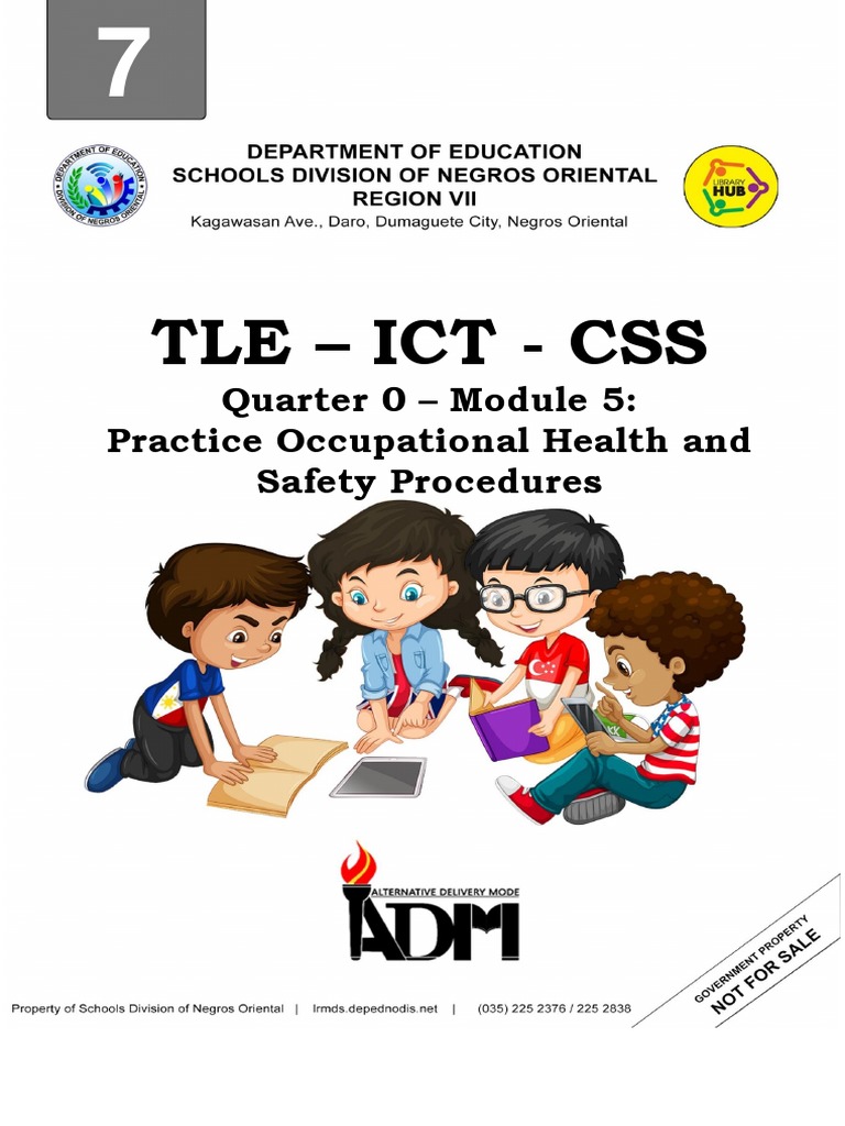 Grade 7 Q0 W6 Occupational Health For STUDENT | PDF | Occupational ...