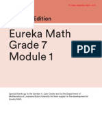 Eureka Math Grade 7: Teacher Edition