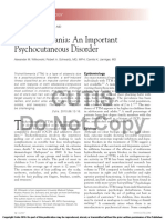 Trichotillomania An Important Psychocutaneous Disorder