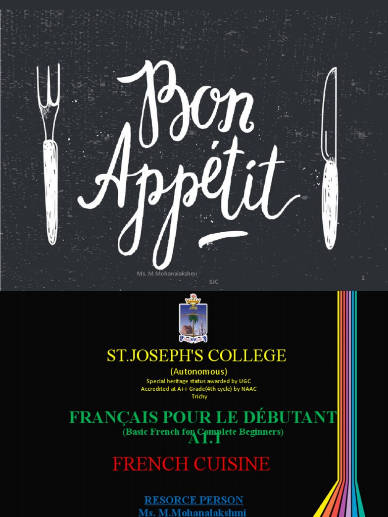 French Cuisine PDF