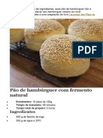 Pao de Hamburger