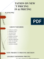 New Product Pricing Strategies & Decision Making