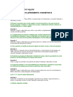 Prova Presencial Regular ALFABETIZAÇÃO E LETRAMENTO CONCEITOS E PROCESSOS (Bi)