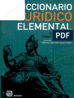 Diccionario Juridico Elemental