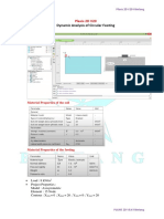 Dinamik Analysis Circular Footing 2D