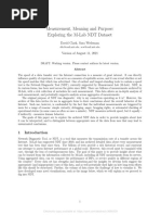 Measurement, Meaning and Purpose: Exploring The M-Lab NDT Dataset