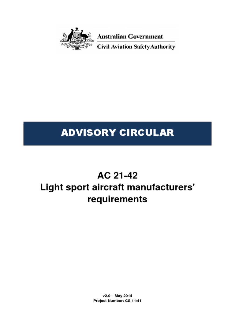 caa-au-ac-21-42-lsa-requirements-pdf-aeronautics-aerospace