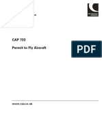 CAP 733 Permit To Fly Aircraft: Safety Regulation Group