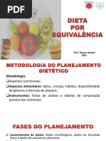 AULA 6 - DIETA POR EQUIVALÊNCIA