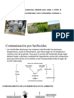 Contaminación por herbicidas diapos