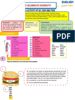 Worksheet PRE A1 EdA 5 Activity 2