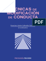 Labrador Encinas - 2014 - Técnicas de Modificación de Conducta