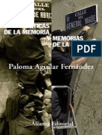 Politicas de La Memoria y Memorias de La