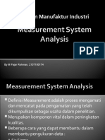 Measurement System Analysis Fajar1