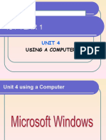 Ict Year 1: Using A Computer