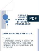 Exposition and The 5 Paragraph Rule