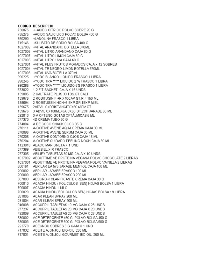 Catalogo Mes De Julio Pdf Drogas Farmacologia