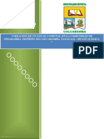 Informe Topografico Ninabamba