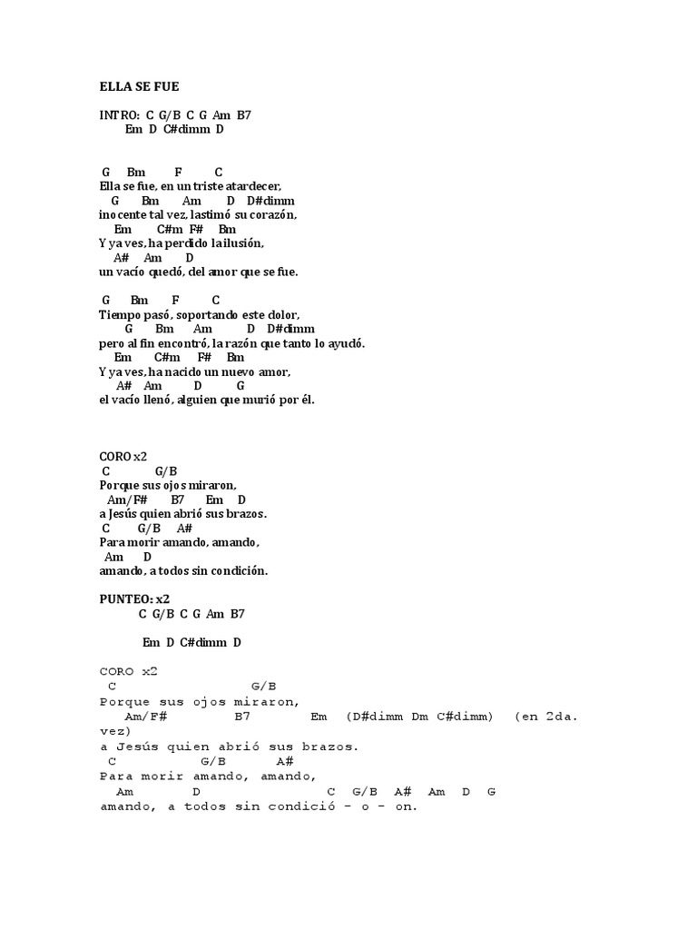 Ella Se Fue PDF