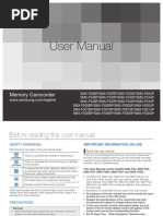 Download Samsung Camcorder SMX-F50P English User Manual by Samsung Camera SN52903647 doc pdf