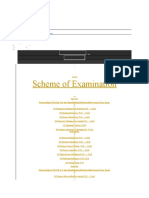 Scheme of Examination: Scribd Upload A Document
