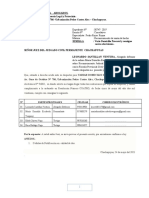 Abogado solicita variar domicilio procesal y consignar datos de contacto en caso de reconocimiento de unión de hecho