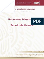 Programa Minero Del Estado de Oaxaca 2020