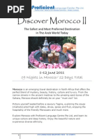 morocco 2011 itinerary